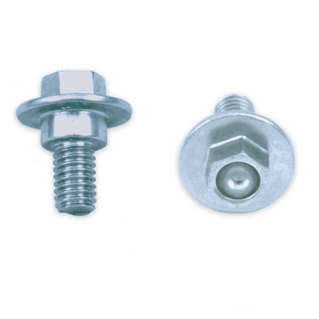 china custom precision torx hex flange bolt with serration